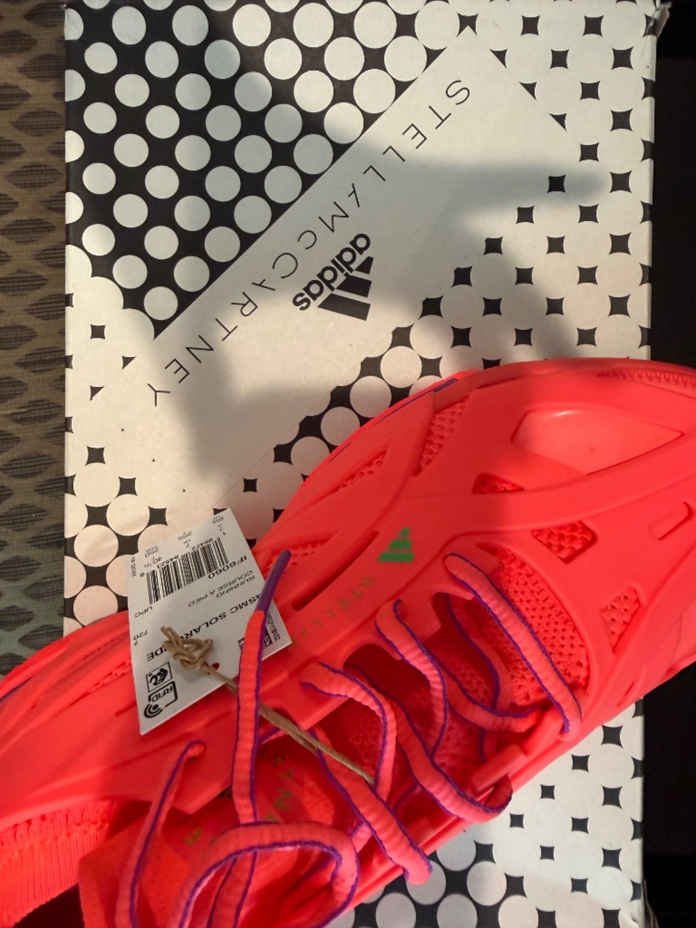 STELLA MCCARTNEY/ADIDAS SOLARGLIDE RUNNING Tennis/Sneakers - size 8 1/2 - Picture 7 of 7